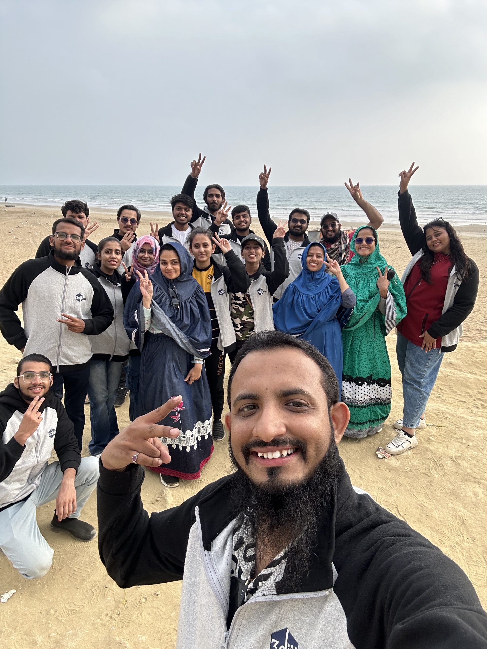 Unforgettable Adventures: 3DM Solutions Team’s Day Trip to Kund Malir Beach